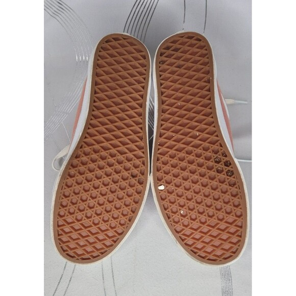 Vans‎ Old Skool Pink Suede Canvas Sneakers Women’s Size 9.5 Low Top Skate Shoes - Picture 10 of 12